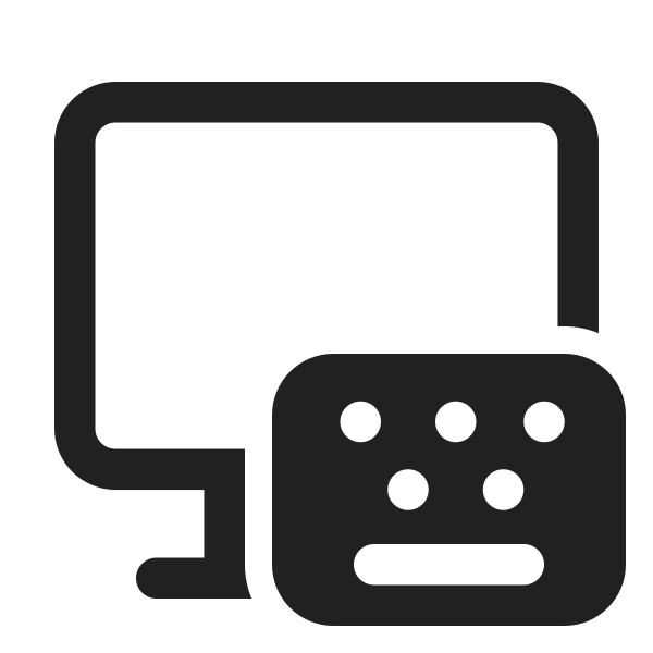 Ic Fluent Desktop Keyboard 24 Regular