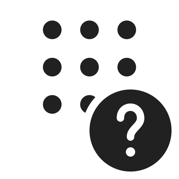 Ic Fluent Dialpad Question Mark 24 Regular