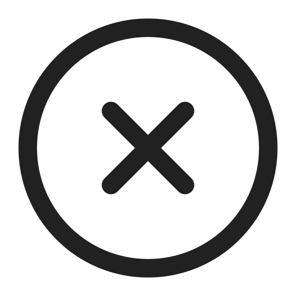 Ic Fluent Dismiss Circle 16 Regular