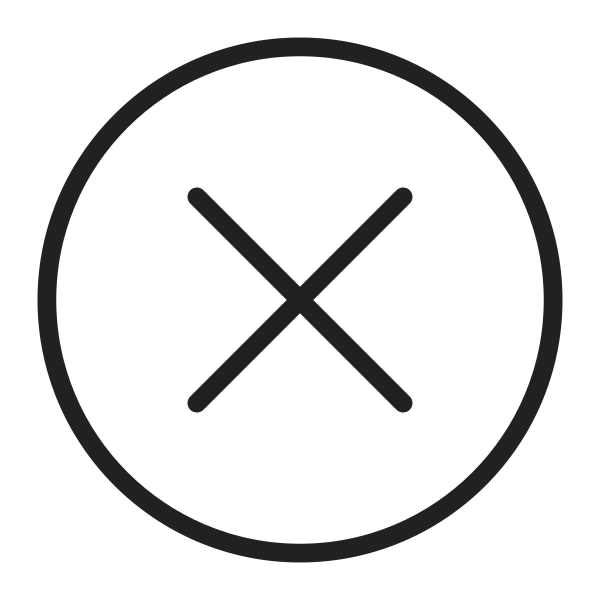Ic Fluent Dismiss Circle 32 Light