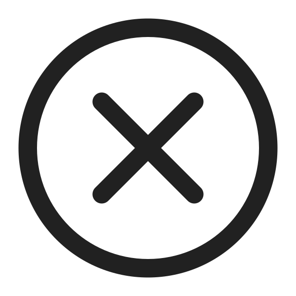 Ic Fluent Dismiss Circle 32 Regular