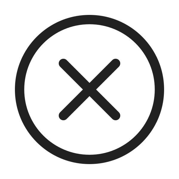 Ic Fluent Dismiss Circle 48 Regular