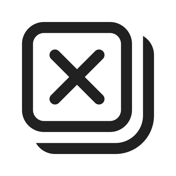 Ic Fluent Dismiss Square Multiple 16 Regular