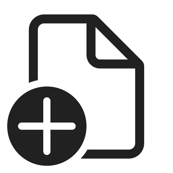 Ic Fluent Document Add 48 Regular