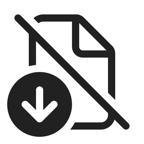 Ic Fluent Document Arrow Down Off 20 Regular