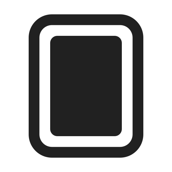 Ic Fluent Document Border 24 Filled