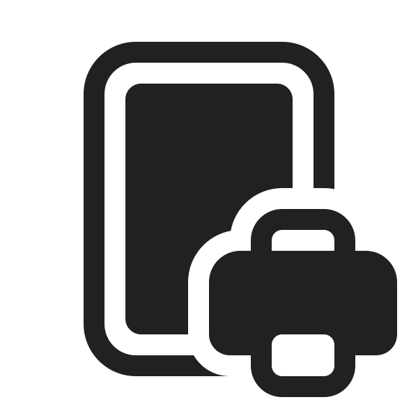 Ic Fluent Document Border Print 20 Filled