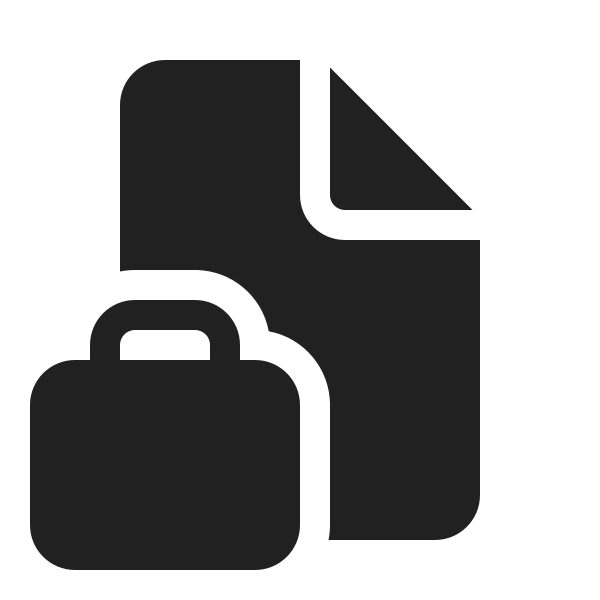 Ic Fluent Document Briefcase 20 Filled