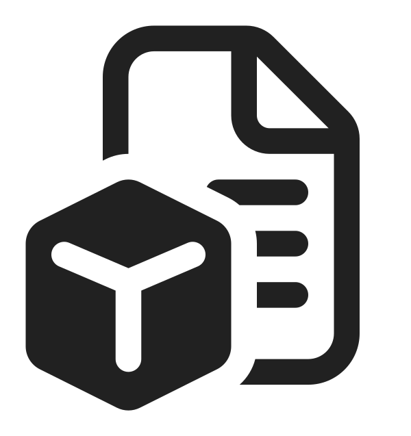 Ic Fluent Document Bullet List Cube 16 Regular