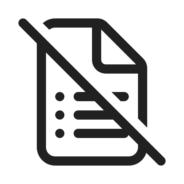 Ic Fluent Document Bullet List Off 20 Regular