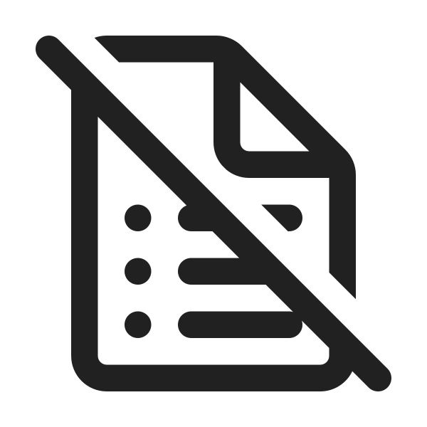 Ic Fluent Document Bullet List Off 24 Regular