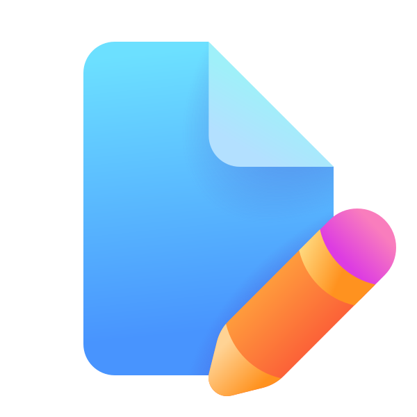 Ic Fluent Document Edit 20 Color