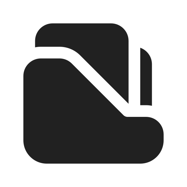 Ic Fluent Document Folder 16 Filled