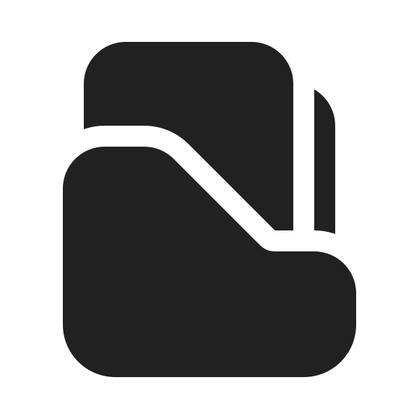Ic Fluent Document Folder 20 Filled
