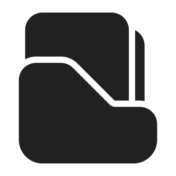 Ic Fluent Document Folder 28 Filled