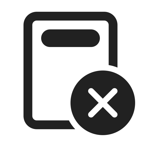 Ic Fluent Document Header Dismiss 24 Regular