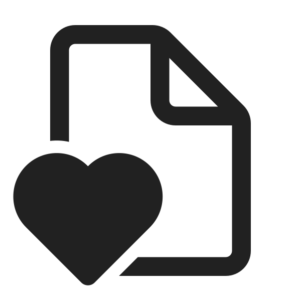Ic Fluent Document Heart 24 Regular