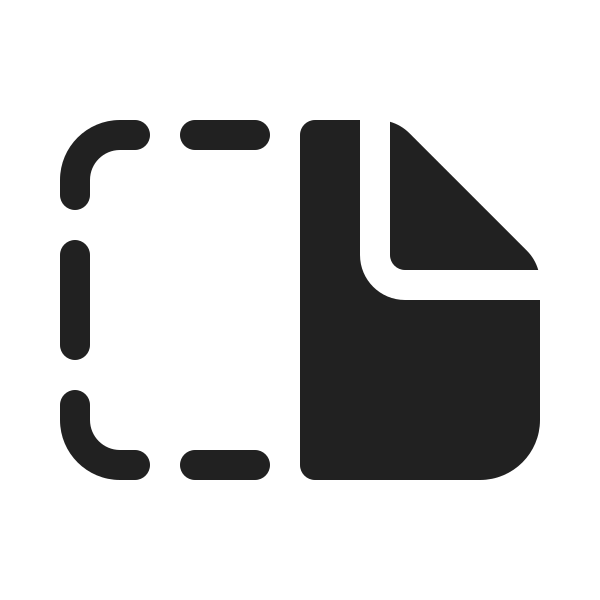 Ic Fluent Document Landscape Split Hint 20 Filled