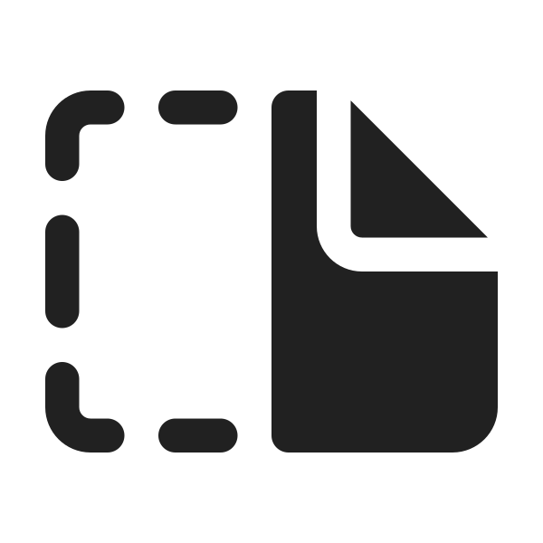 Ic Fluent Document Landscape Split Hint 24 Filled
