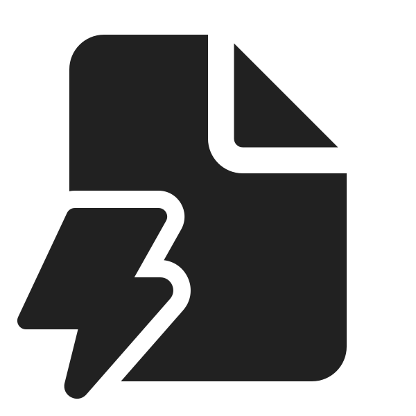 Ic Fluent Document Lightning 24 Filled