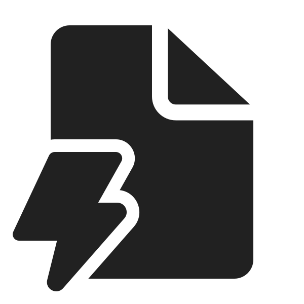 Ic Fluent Document Lightning 48 Filled