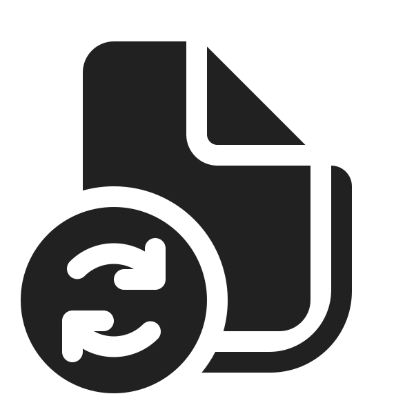 Ic Fluent Document Multiple Sync 20 Filled