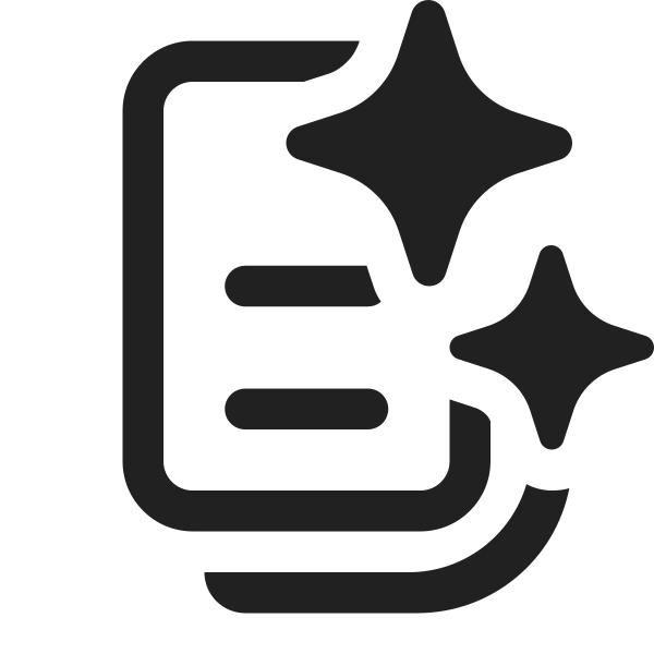 Ic Fluent Document One Page Multiple Sparkle 16 Regular