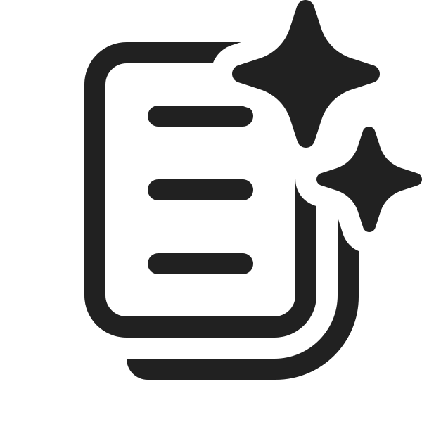 Ic Fluent Document One Page Multiple Sparkle 20 Regular