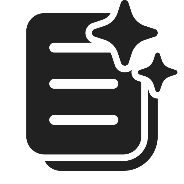 Ic Fluent Document One Page Multiple Sparkle 28 Filled