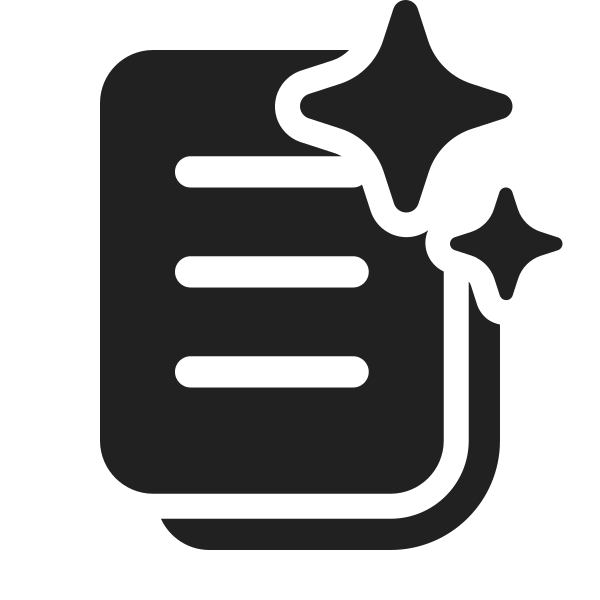 Ic Fluent Document One Page Multiple Sparkle 48 Filled