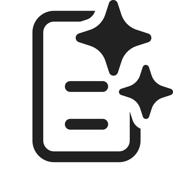 Ic Fluent Document One Page Sparkle 16 Regular