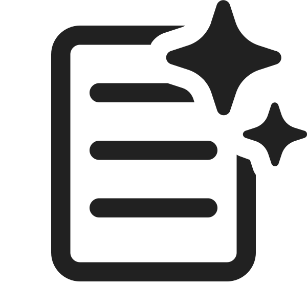 Ic Fluent Document One Page Sparkle 24 Regular