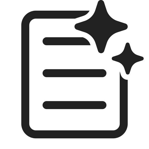 Ic Fluent Document One Page Sparkle 28 Regular