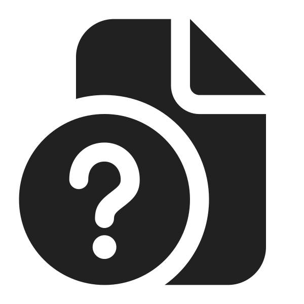 Ic Fluent Document Question Mark 16 Filled