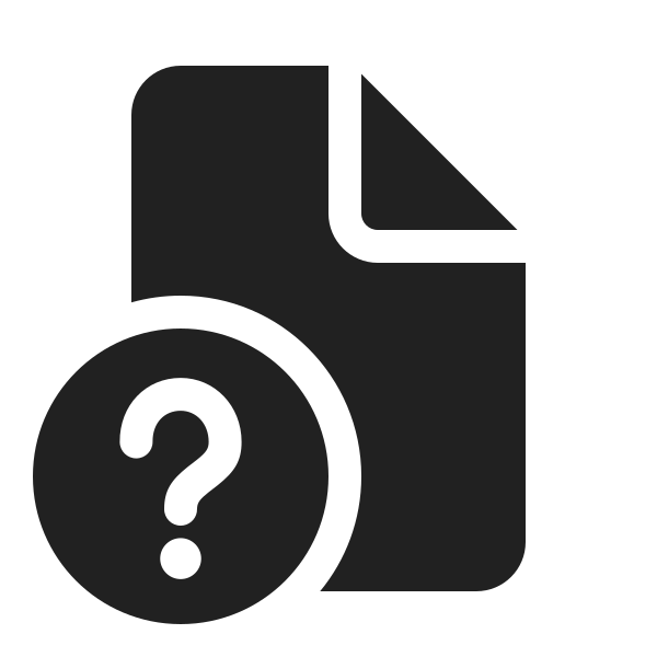 Ic Fluent Document Question Mark 20 Filled