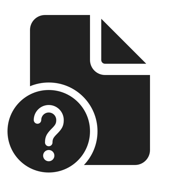 Ic Fluent Document Question Mark 24 Filled