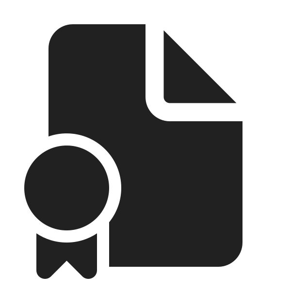 Ic Fluent Document Ribbon 24 Filled