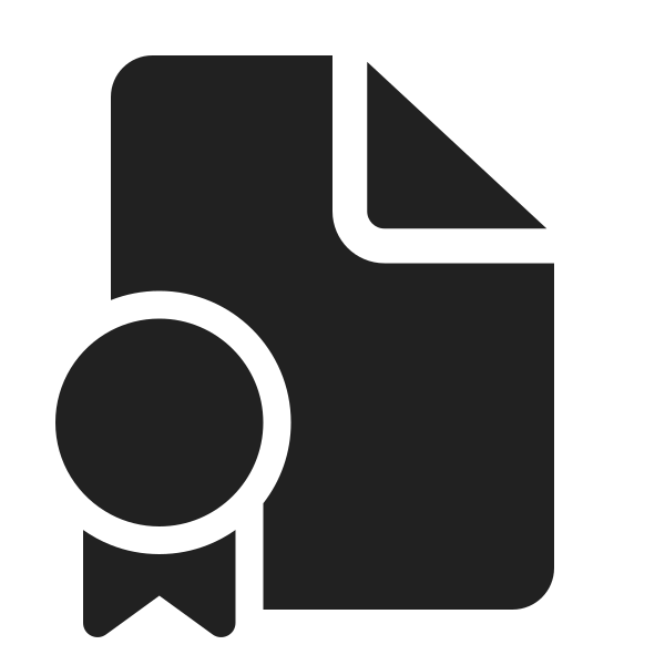 Ic Fluent Document Ribbon 48 Filled