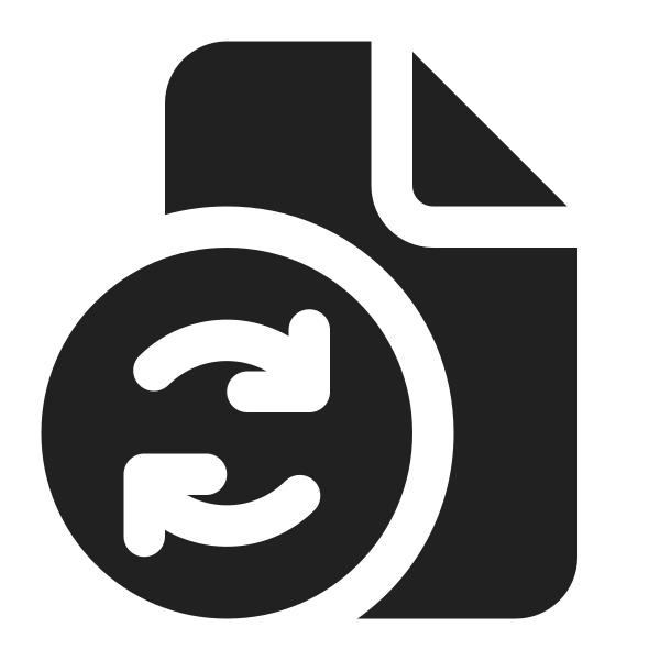 Ic Fluent Document Sync 16 Filled