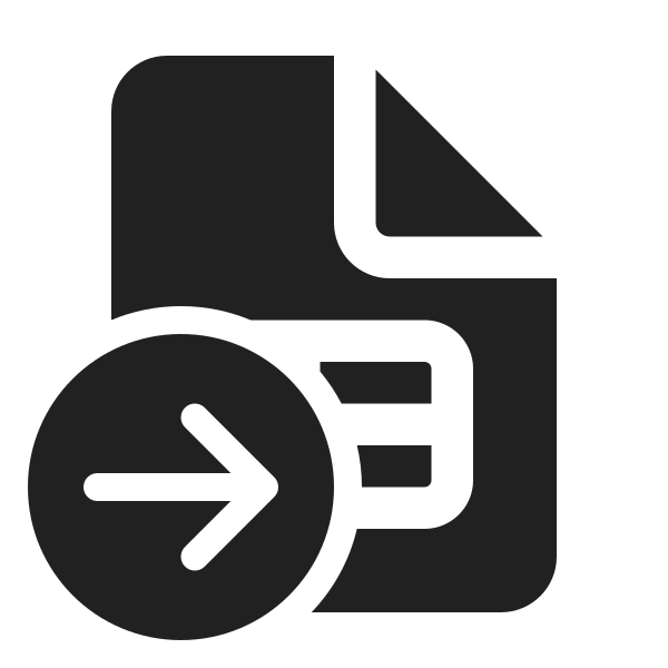 Ic Fluent Document Table Arrow Right 24 Filled