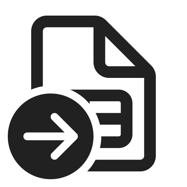 Ic Fluent Document Table Arrow Right 24 Regular