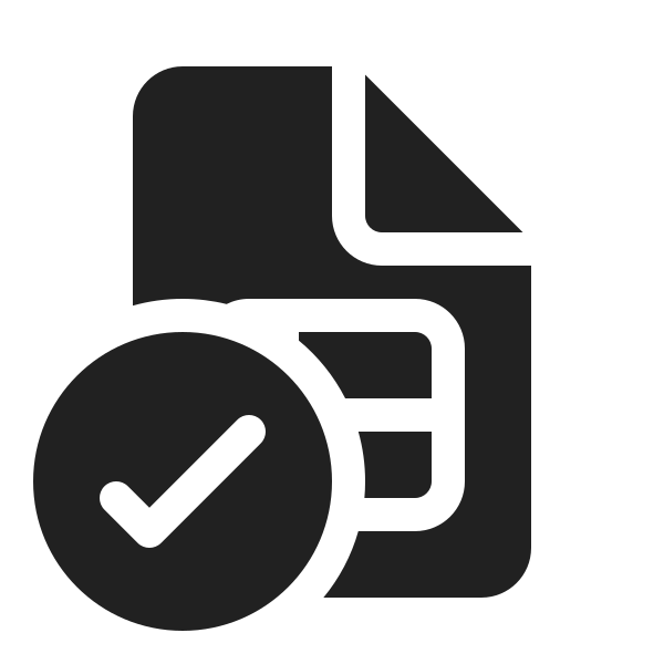 Ic Fluent Document Table Checkmark 20 Filled