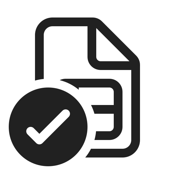 Ic Fluent Document Table Checkmark 20 Regular