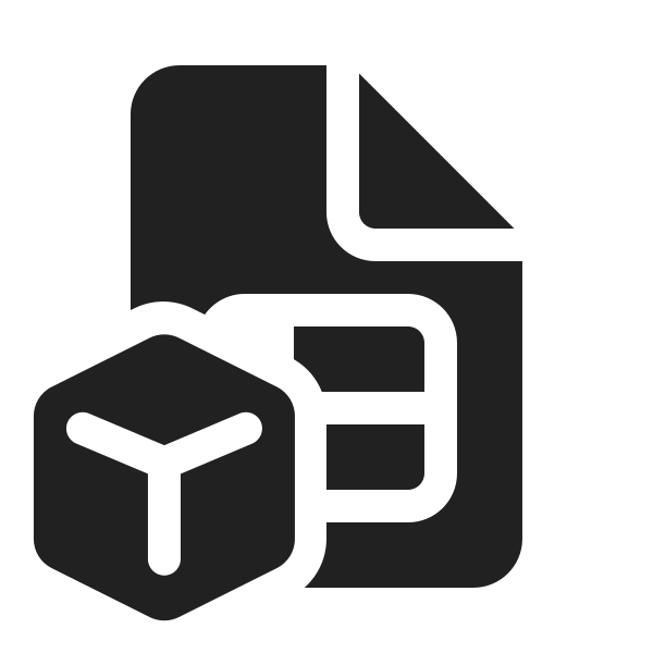 Ic Fluent Document Table Cube 20 Filled