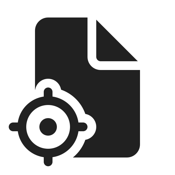 Ic Fluent Document Target 20 Filled