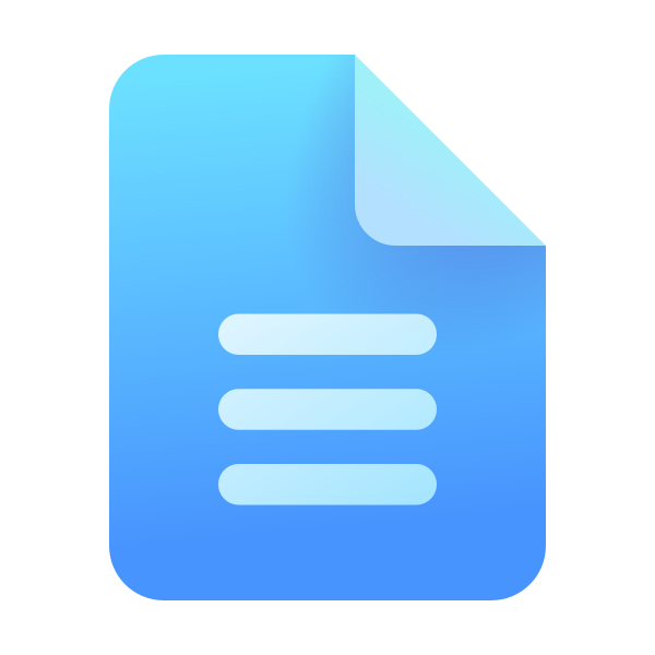 Ic Fluent Document Text 24 Color