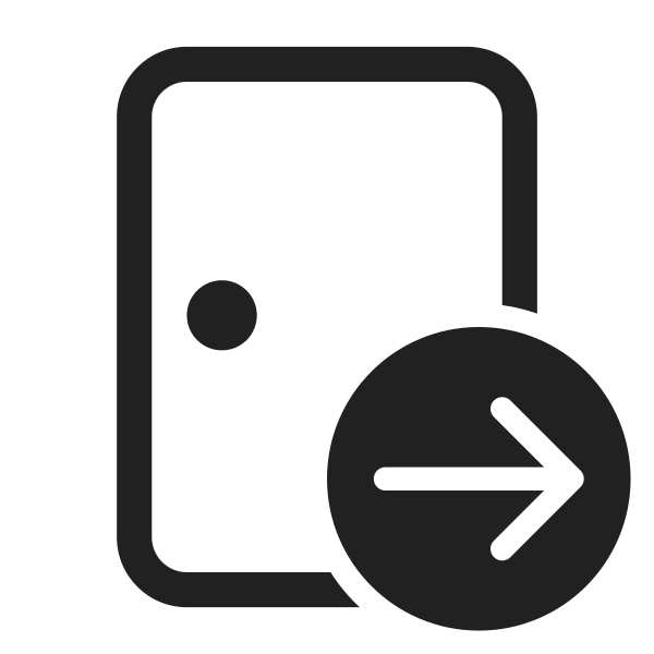 Ic Fluent Door Arrow Right 28 Regular