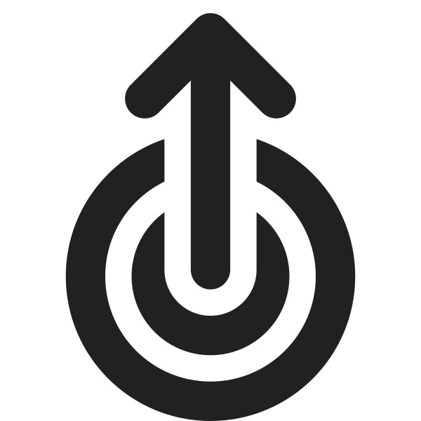 Ic Fluent Double Tap Swipe Up 16 Filled