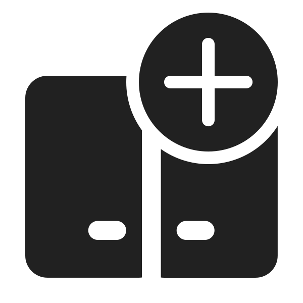 Ic Fluent Dual Screen Add 24 Filled