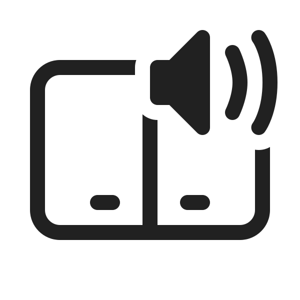 Ic Fluent Dual Screen Speaker 20 Regular